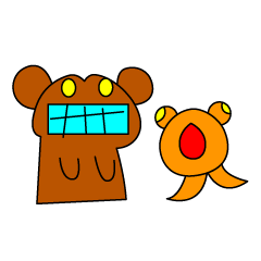 [LINEスタンプ] クマのたまちゃん