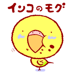 [LINEスタンプ] インコのモグの画像（メイン）