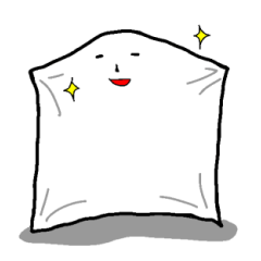 [LINEスタンプ] ほほえみ布巾の画像（メイン）