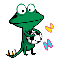 [LINEスタンプ] Frogzilla