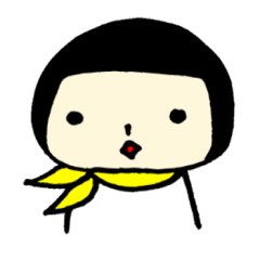 [LINEスタンプ] おにぎりヘアーライダーの画像（メイン）