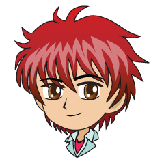 [LINEスタンプ] Shine Kun Boy (^_^)