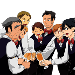 [LINEスタンプ] ギャグソン！