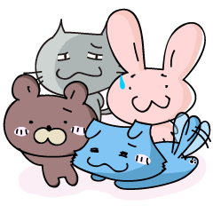 [LINEスタンプ] UZAnimalsの画像（メイン）