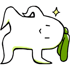 [LINEスタンプ] うさみみ大根