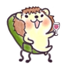 [LINEスタンプ] 色鉛筆の動物スタンプ