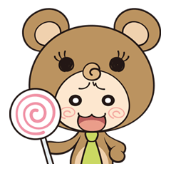 [LINEスタンプ] くまぼうやの画像（メイン）