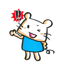 [LINEスタンプ] クルルの日常の画像（メイン）