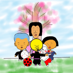 [LINEスタンプ] Mask family 第4弾