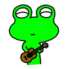 [LINEスタンプ] Frog8v3