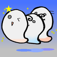 [LINEスタンプ] ごーすと・うぃすぱー