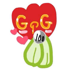 [LINEスタンプ] アルファベットちゅ～りっぷ