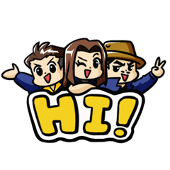 [LINEスタンプ] Gavin and the gang