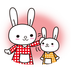 [LINEスタンプ] うさぴょんの楽しい日常の画像（メイン）