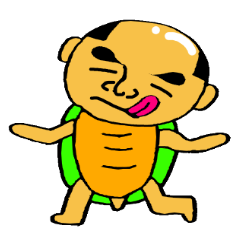 [LINEスタンプ] カメジローさん。