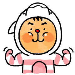 [LINEスタンプ] GO！イルカマンの画像（メイン）