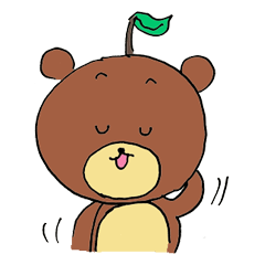 [LINEスタンプ] くまりんの徒然なる日々
