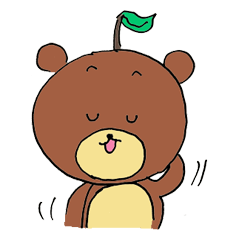 [LINEスタンプ] くまりんの徒然なる日々の画像（メイン）