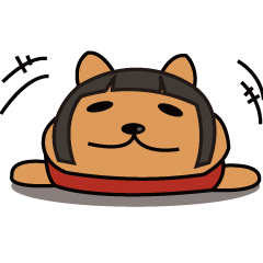 [LINEスタンプ] ズラ犬の画像（メイン）