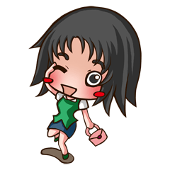 [LINEスタンプ] Financial Girl