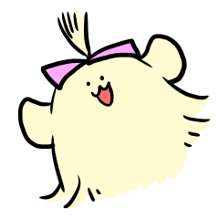 [LINEスタンプ] モップ犬のモップちゃん