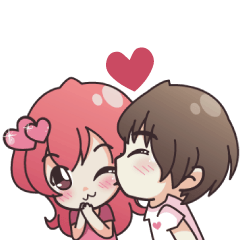 [LINEスタンプ] Loveaholic (JP)の画像（メイン）