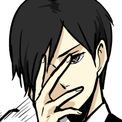 [LINEスタンプ] 残念なイケメン