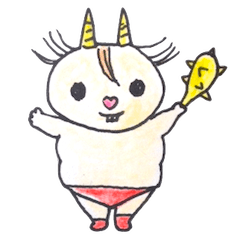 [LINEスタンプ] オニちゃん