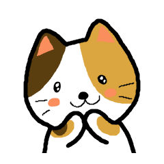 [LINEスタンプ] 普通の猫。