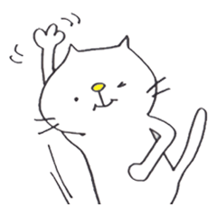 [LINEスタンプ] keikoのはなたか猫 第一弾