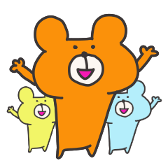 [LINEスタンプ] Cくま