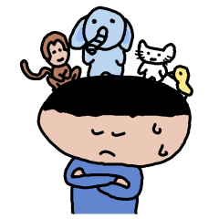 [LINEスタンプ] 乗られ男の画像（メイン）