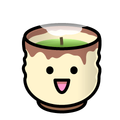 [LINEスタンプ] おもてなし湯呑み茶碗の画像（メイン）