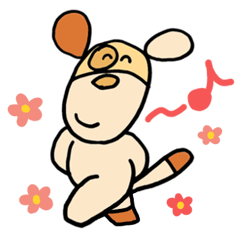 [LINEスタンプ] ビーグルのビーちゃんの画像（メイン）