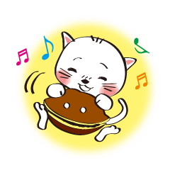 [LINEスタンプ] どらやきねこ