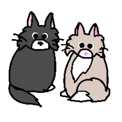 [LINEスタンプ] ノルくんとメインくんの画像（メイン）