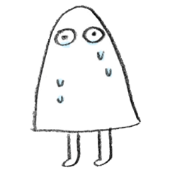 [LINEスタンプ] メジェドさんですの画像（メイン）