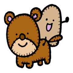 [LINEスタンプ] フェルトくん