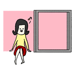 [LINEスタンプ] まど