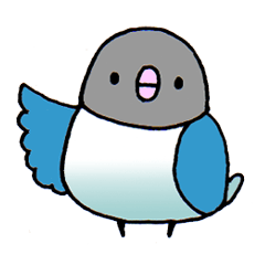 [LINEスタンプ] いろいろインコ