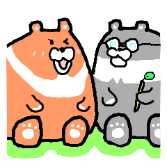 [LINEスタンプ] たか子グマと仲間たち