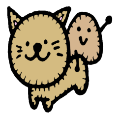 [LINEスタンプ] フェルトくん2