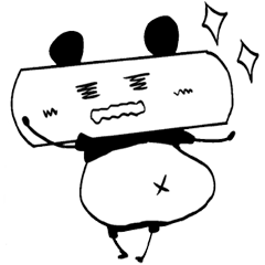 [LINEスタンプ] 変形パパンダ