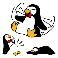 [LINEスタンプ] スタプロ ペンギンの画像（メイン）