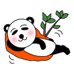 [LINEスタンプ] くまパンダの画像（メイン）