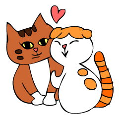 [LINEスタンプ] モモココの猫的日常