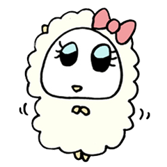 [LINEスタンプ] いやいやヒツジ