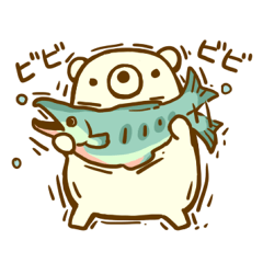 [LINEスタンプ] くまろー