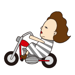 [LINEスタンプ] しずえちゃんの日常