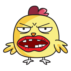 [LINEスタンプ] Nonsense Chicky Vol. 2